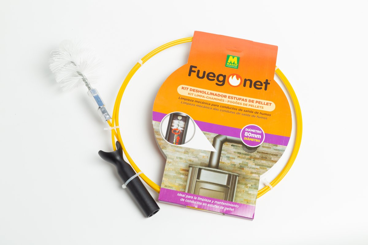 10% na limpeza de chaminés